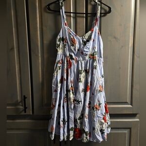 Torrid Floral Sundress with Straps Sz 00